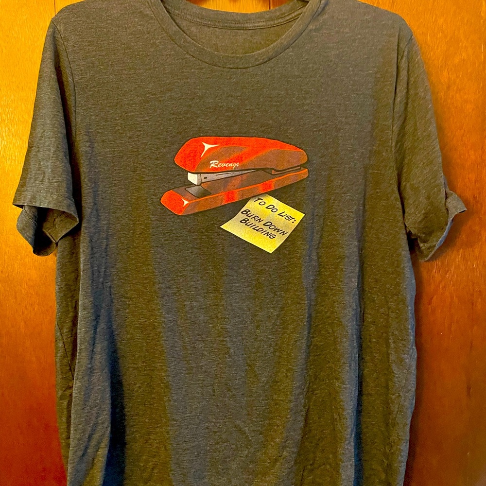 Dark gray Office space shirt